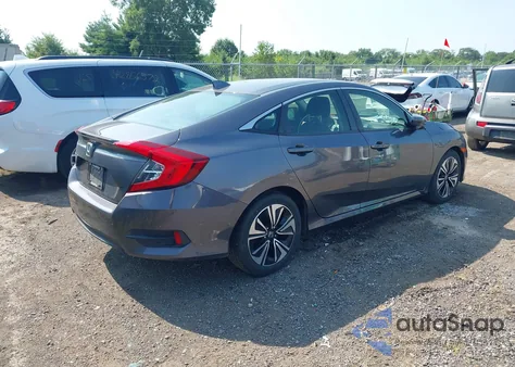 2018 Honda Civic Ex-T from USA, damaged, VIN JHMFC1F3XJX016898